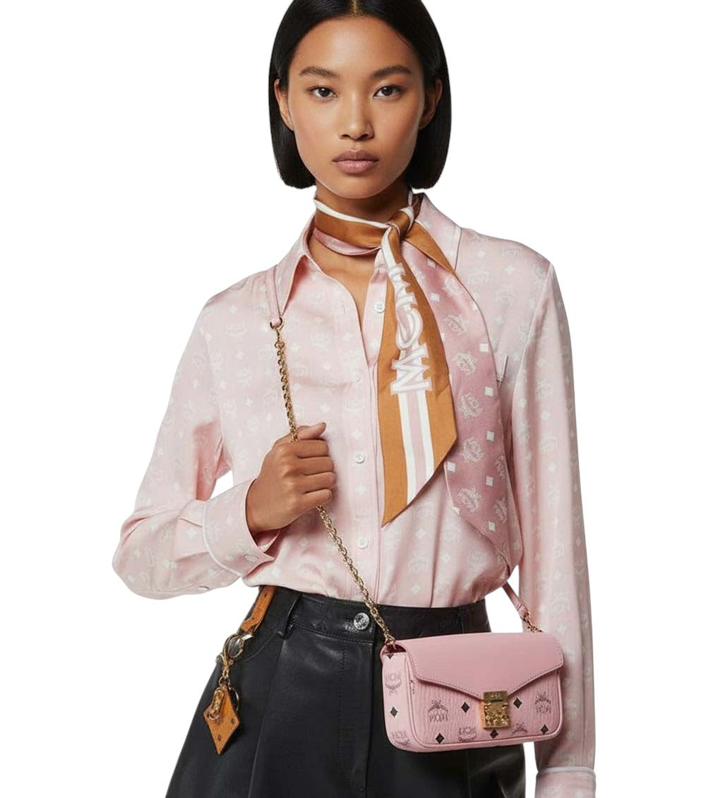 Pink Tracy Mini Crossbody Bag 4
