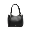 Black Logo Large Shoulder Bag 1