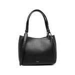Black Logo Large Shoulder Bag 1