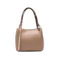 Brown Logo Large Shoulder Bag 1