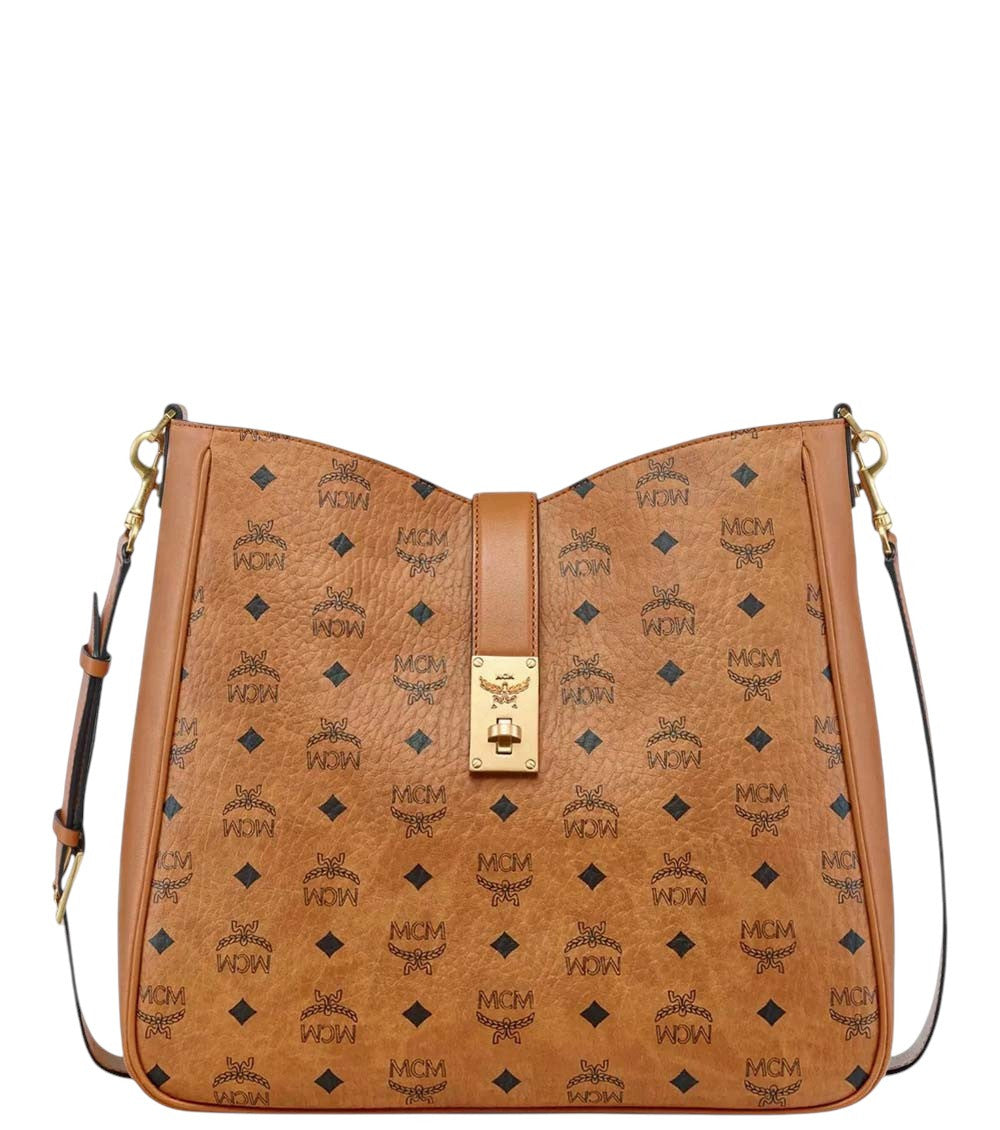 Cognac Tracy Large Hobo 1