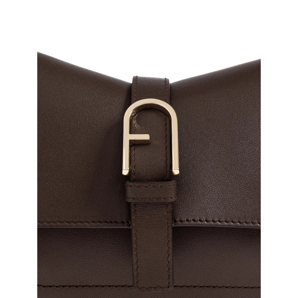 Brown Flow Mini Satchel 4