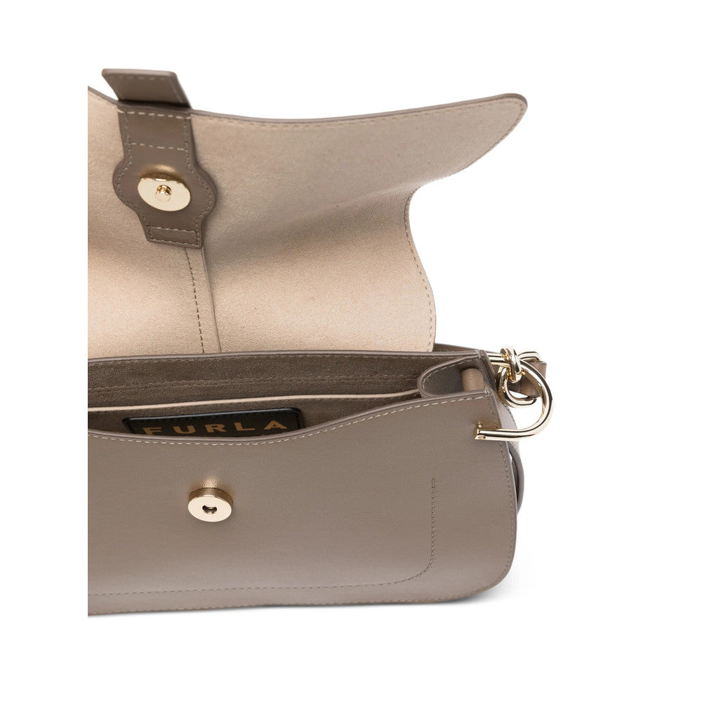 Beige Flow Medium Satchel 3