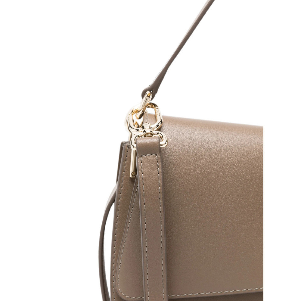 Beige Flow Medium Satchel 4