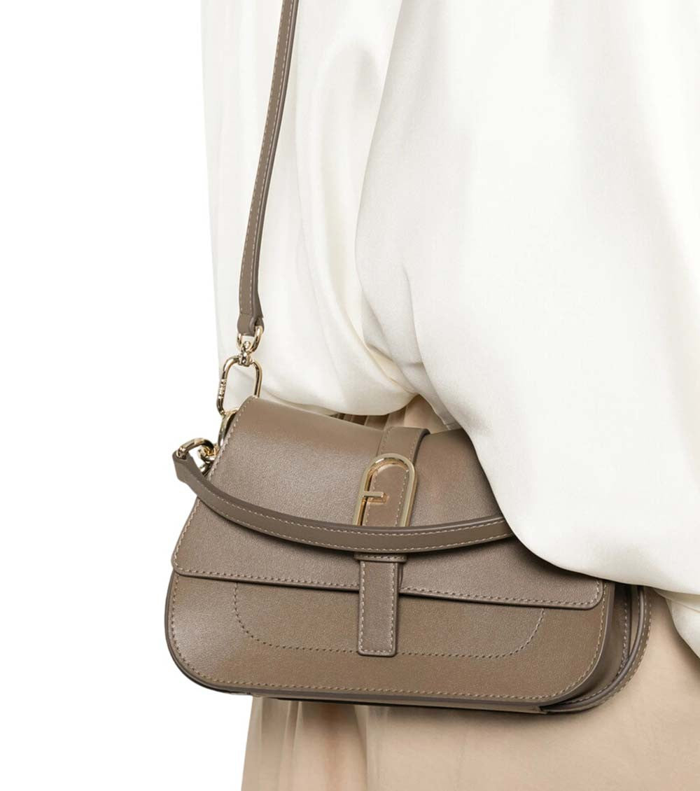 Taupe Flow Mini Satchel 4