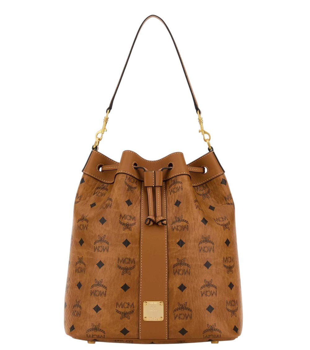 Cognac Dessau Medium Bucket Bag 1