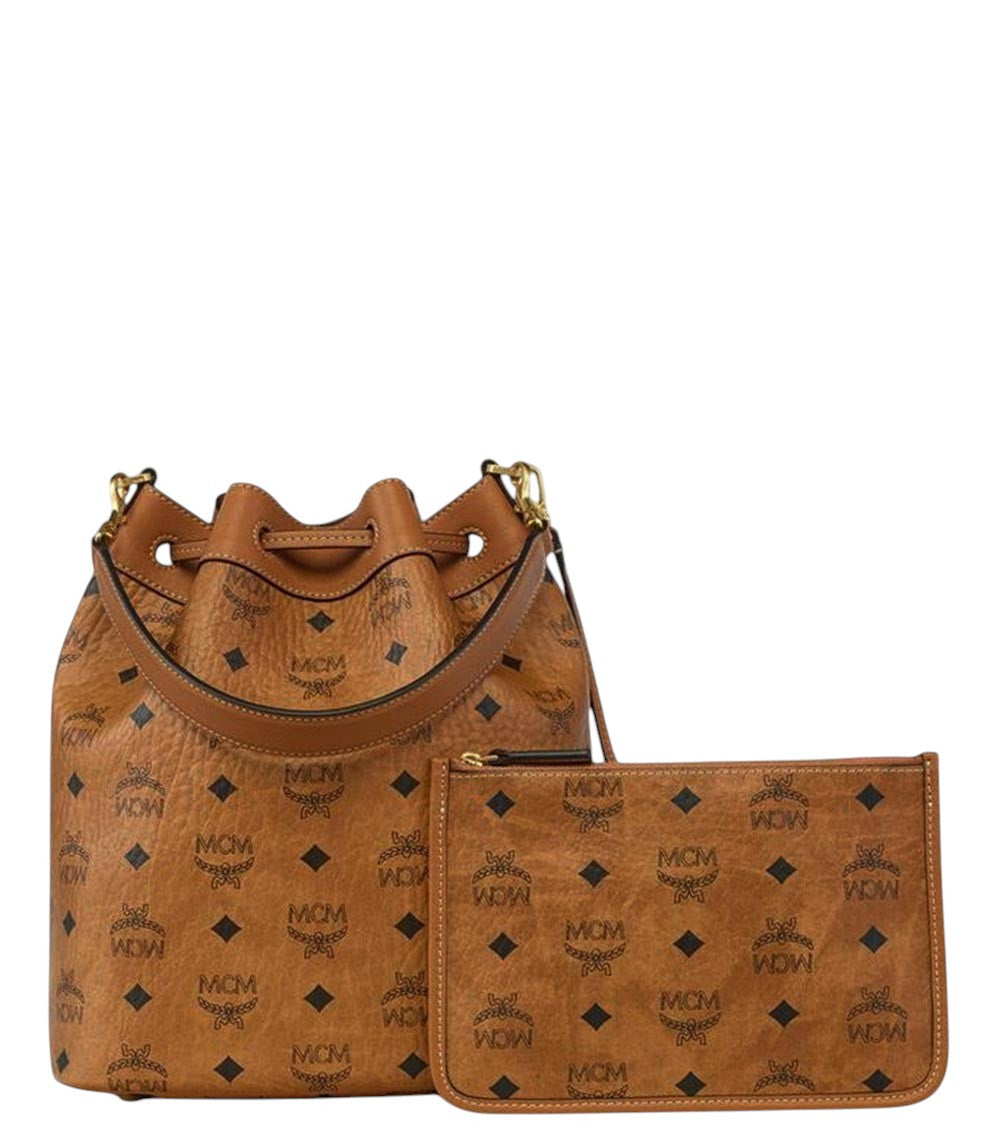 Cognac Dessau Medium Bucket Bag 3