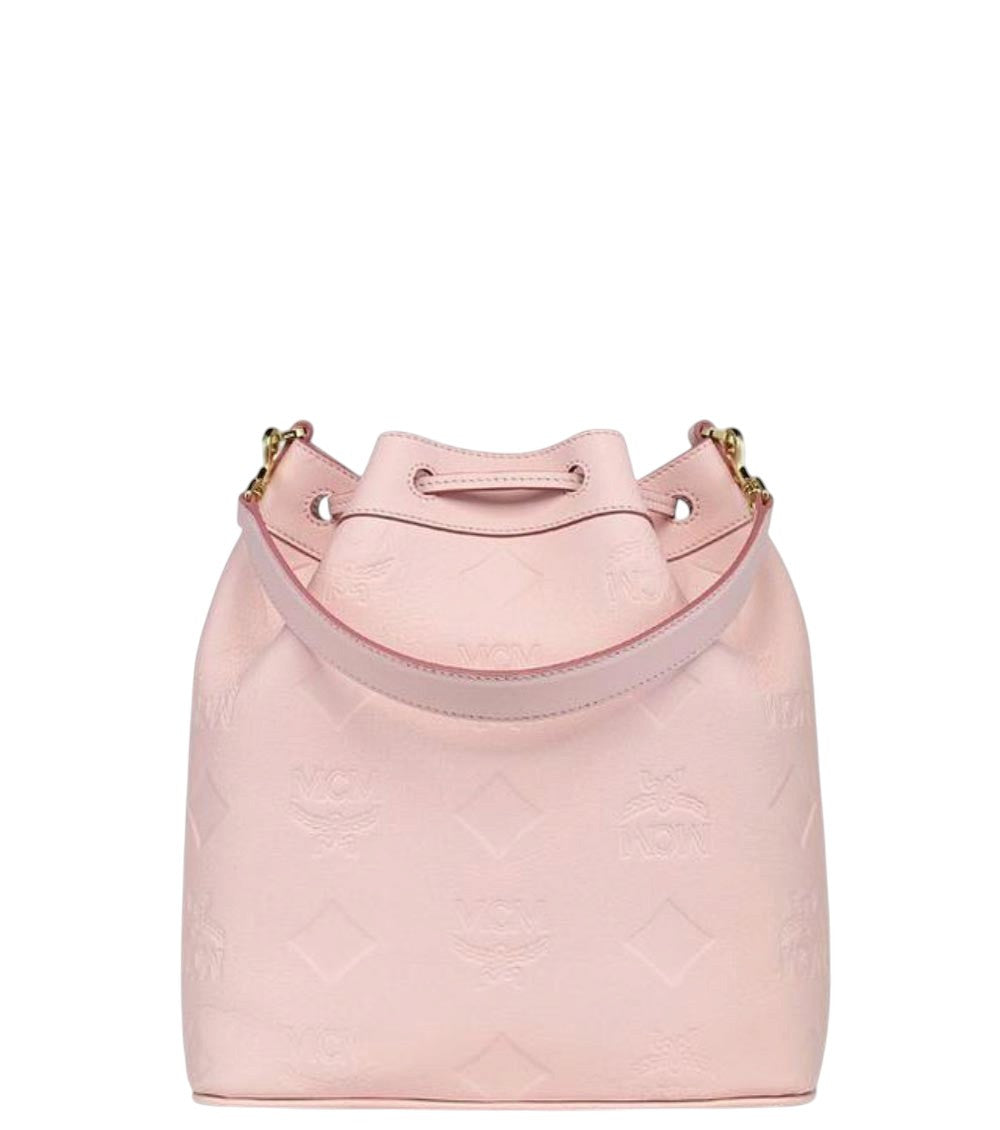 Pink Dessau Medium Bucket Bag 2