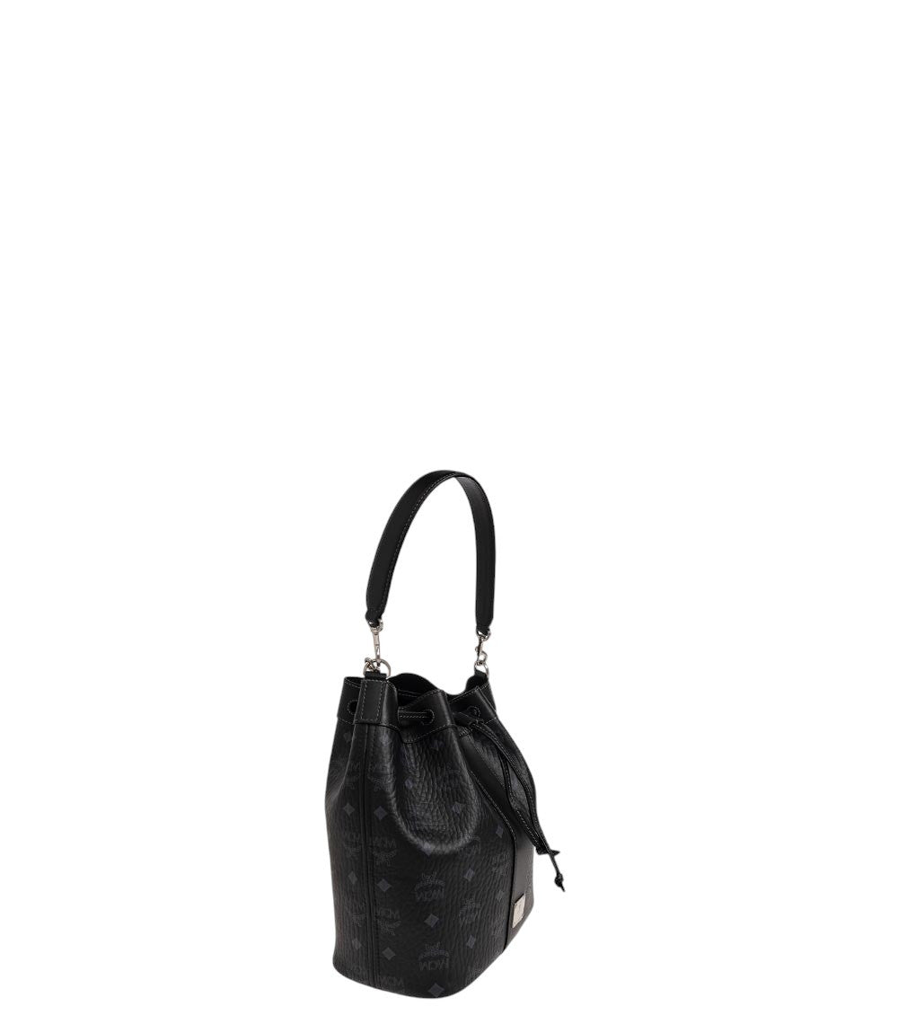 Black Dessau Medium Bucket Bag 4