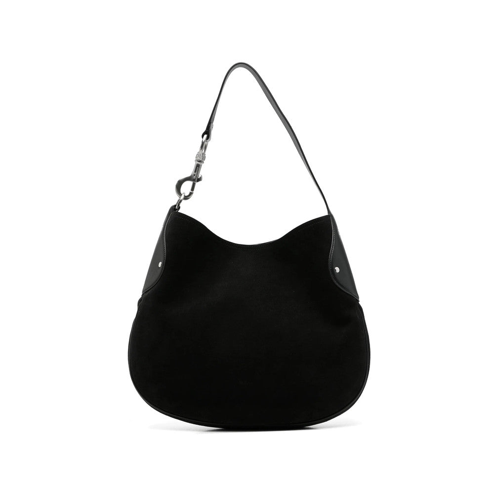 Black Hackney Large Shoulder Bag 1