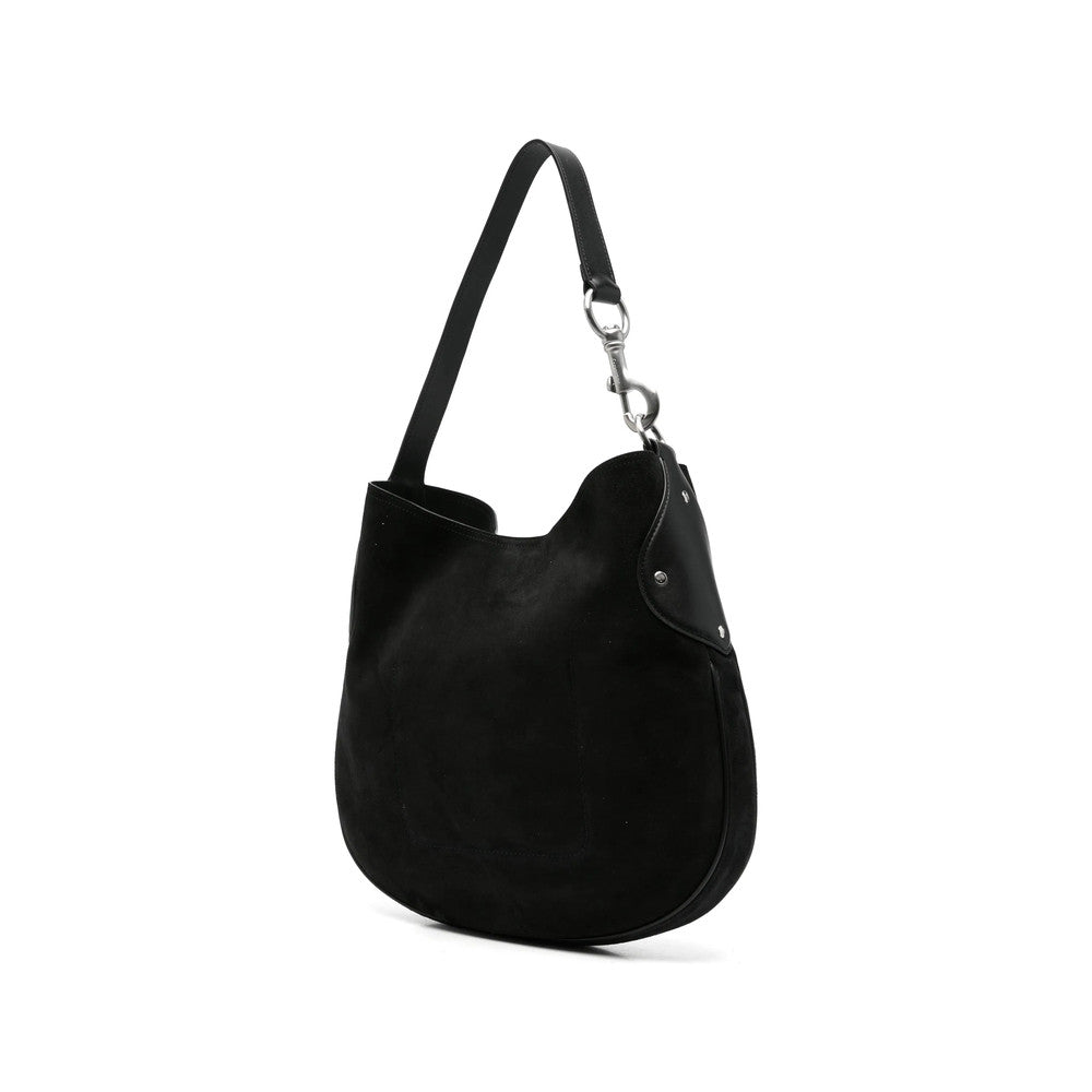 Black Hackney Large Shoulder Bag 2