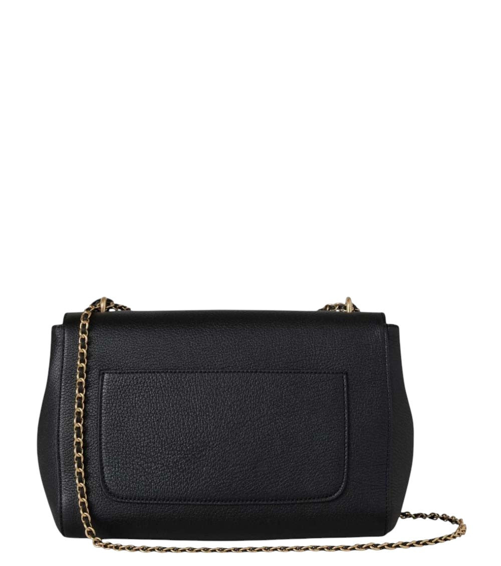 Black Lily Medium Shoulder Bag 2