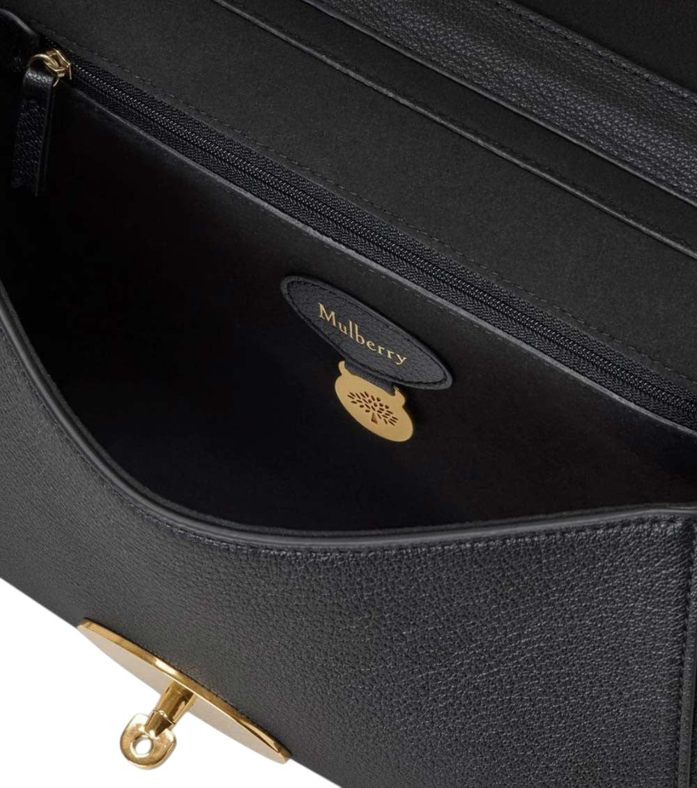 Black Lily Medium Shoulder Bag 4