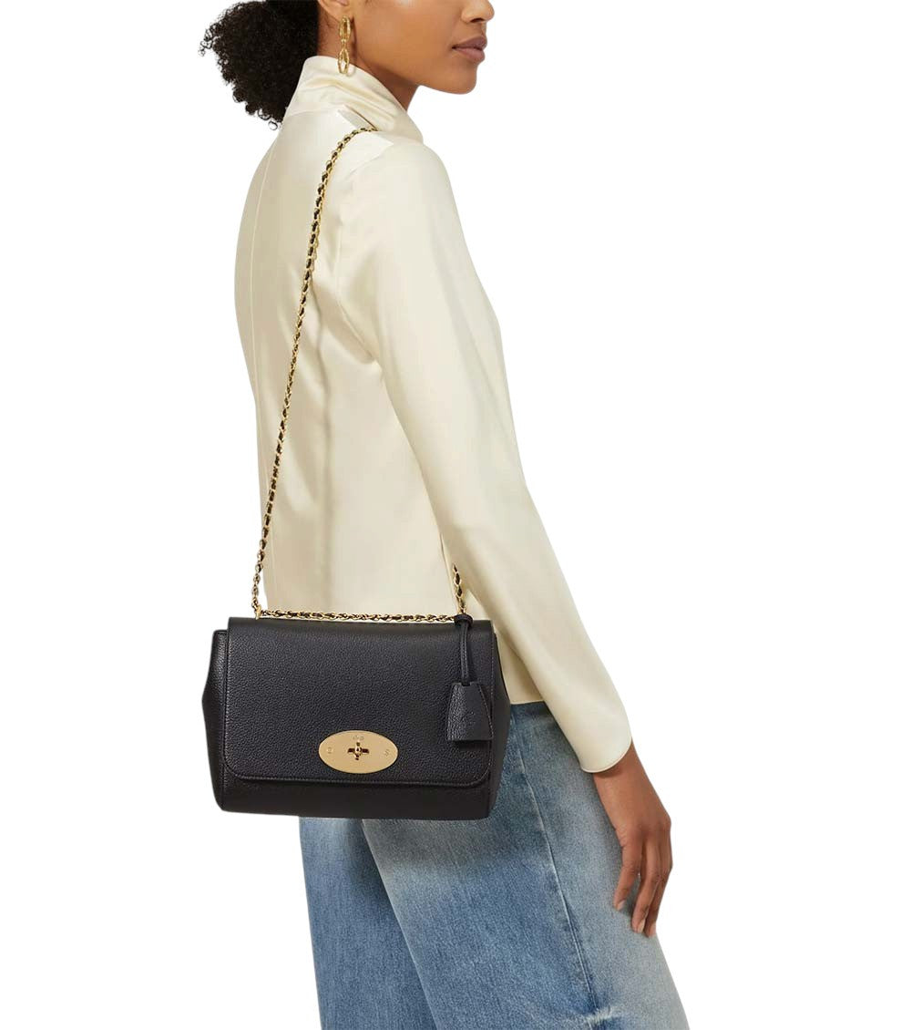 Black Lily Medium Shoulder Bag 5