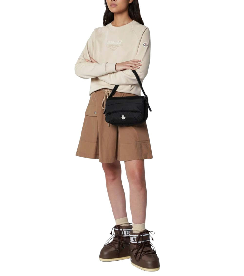 Black Caradoc Medium Shoulder Bag 5