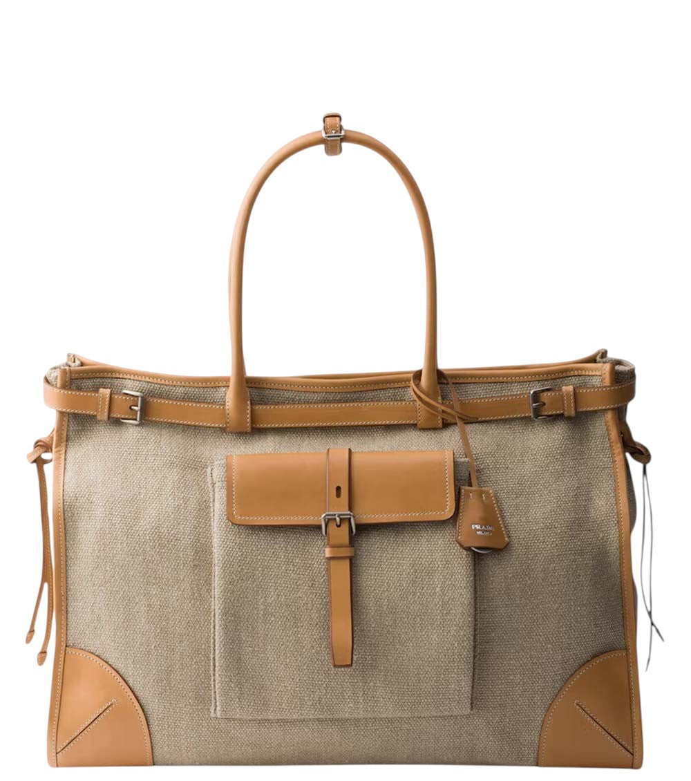 Natural Bonnie Large Tote 1