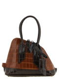 Brown Sant Ambroeus Mini Satchel 1