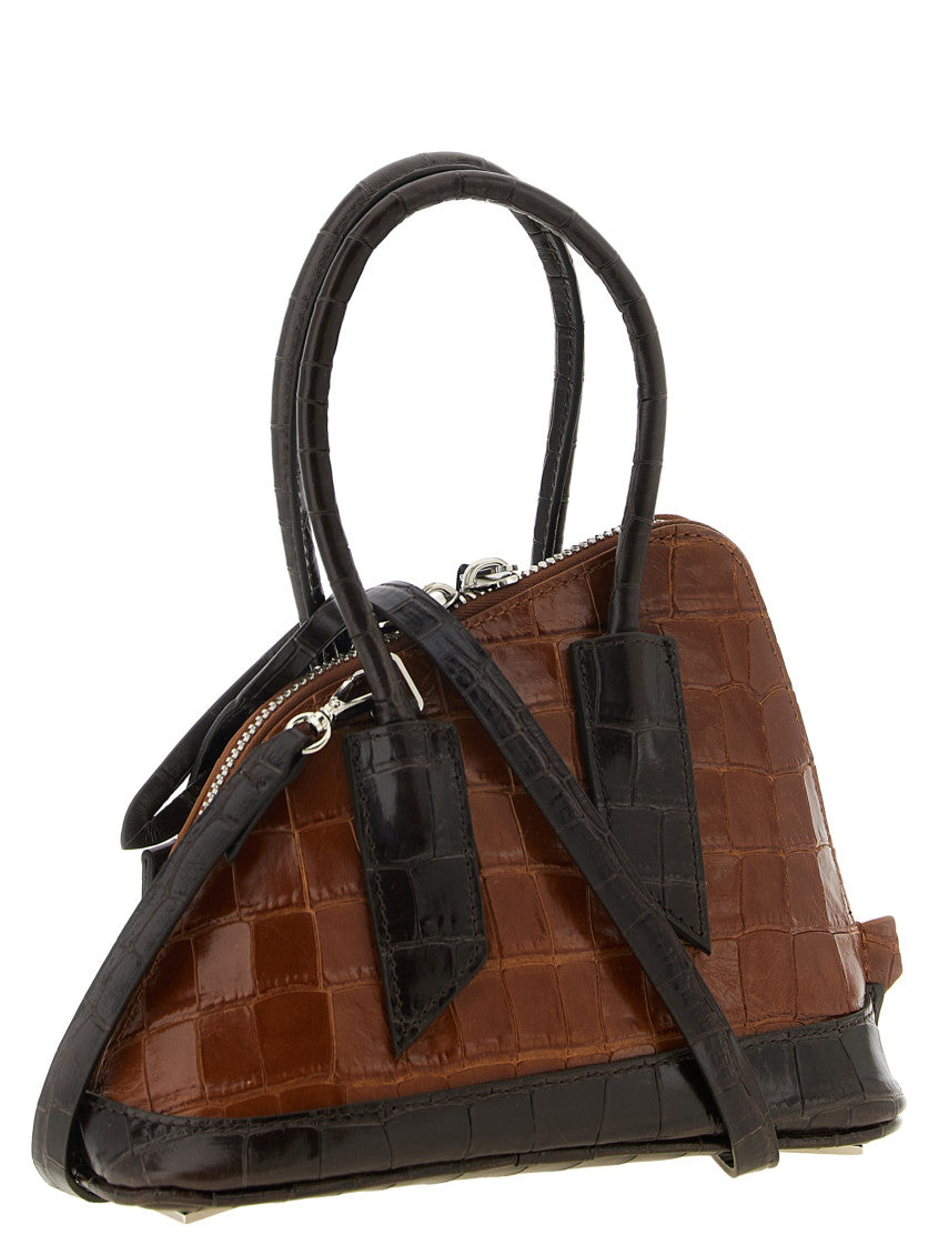 Brown Sant Ambroeus Mini Satchel 2