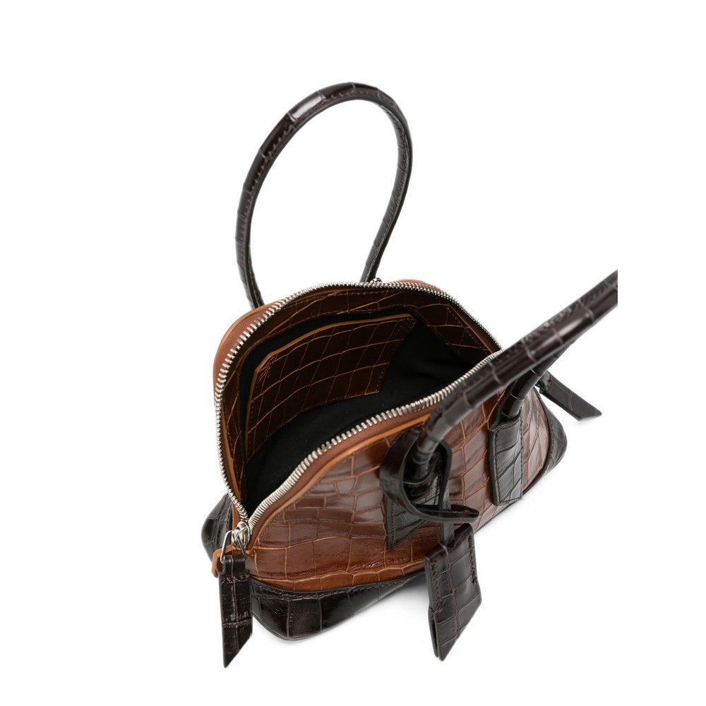 Brown Sant Ambroeus Mini Satchel 3