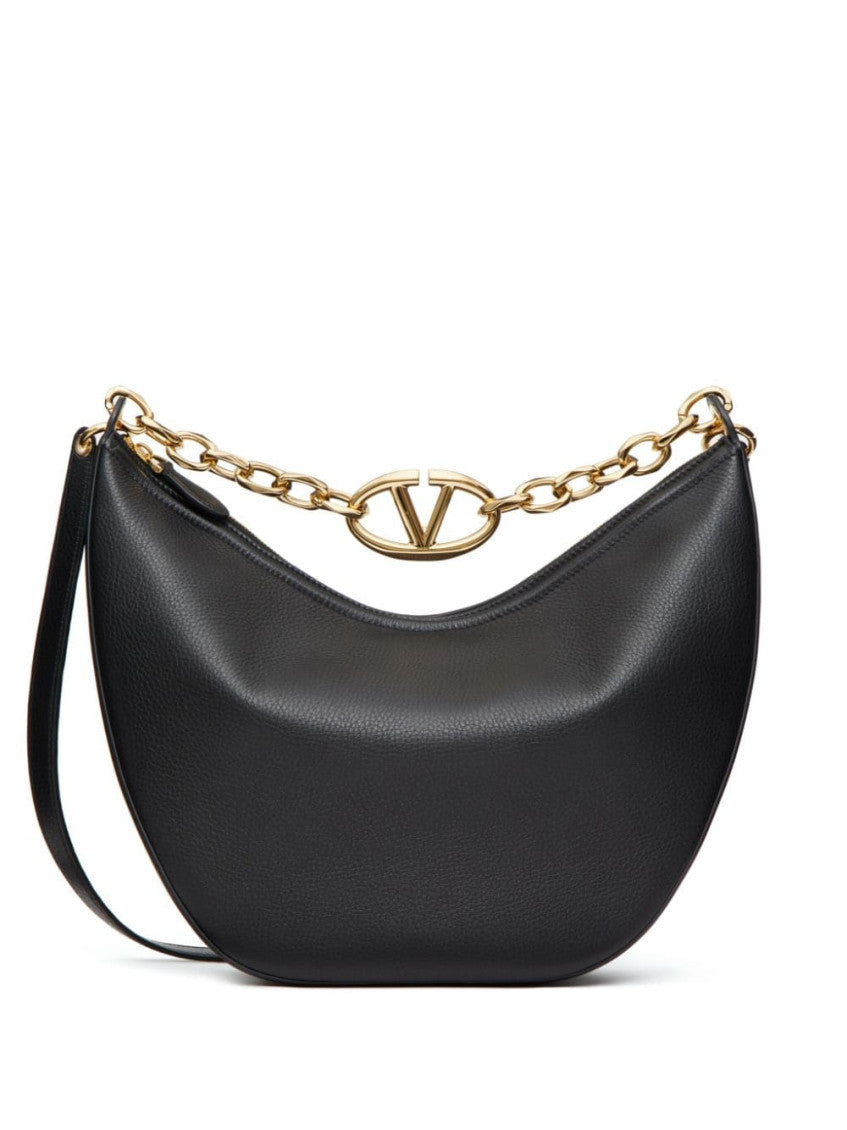 Black Vlogo Moon Shoulder Bag 1