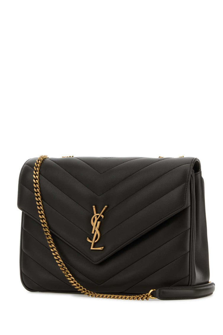 Dark Grey Loulou Large Shoulder Bag 2