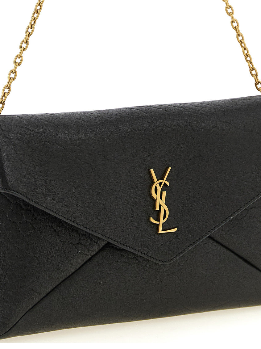 Black Cassandre Medium Shoulder Bag 3
