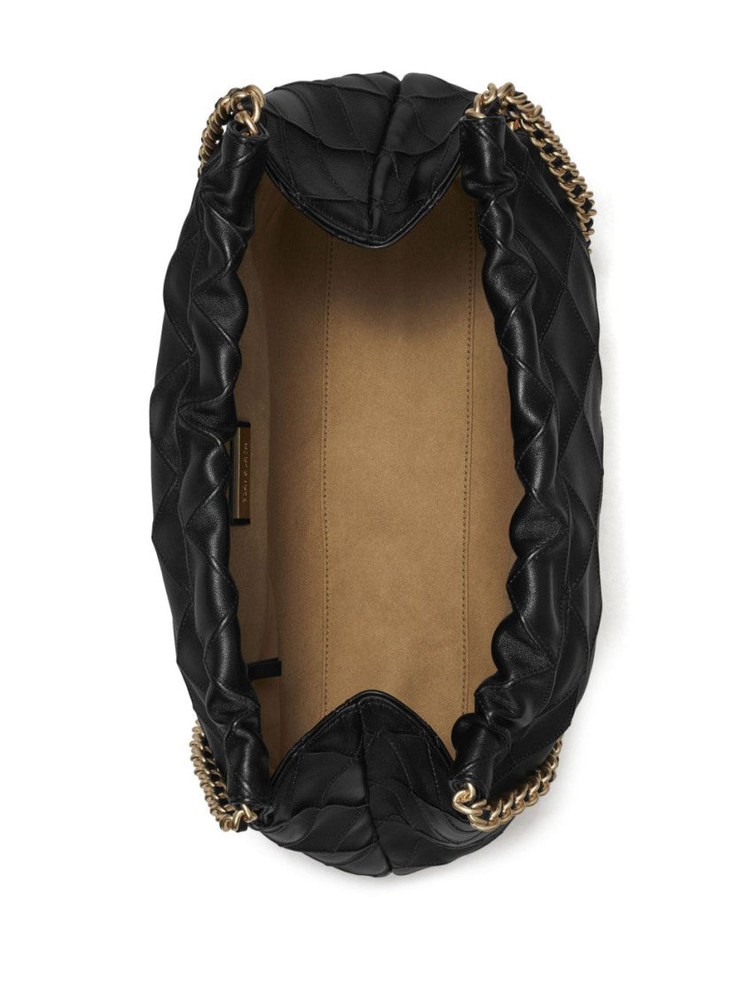Black Fleming Leather Hobo 5