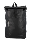 Black buckle-fastening backpack 1