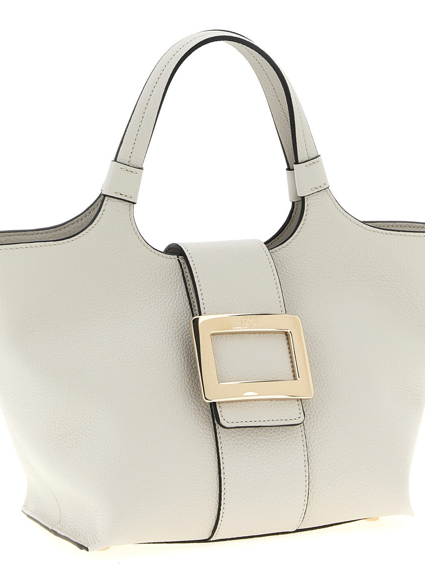 White Belle Vivier Mini Tote 3