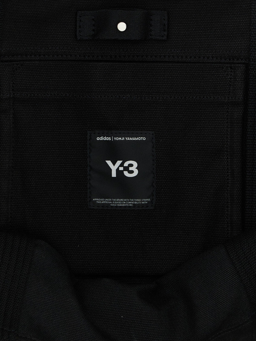 Black Logo Large Tote 3