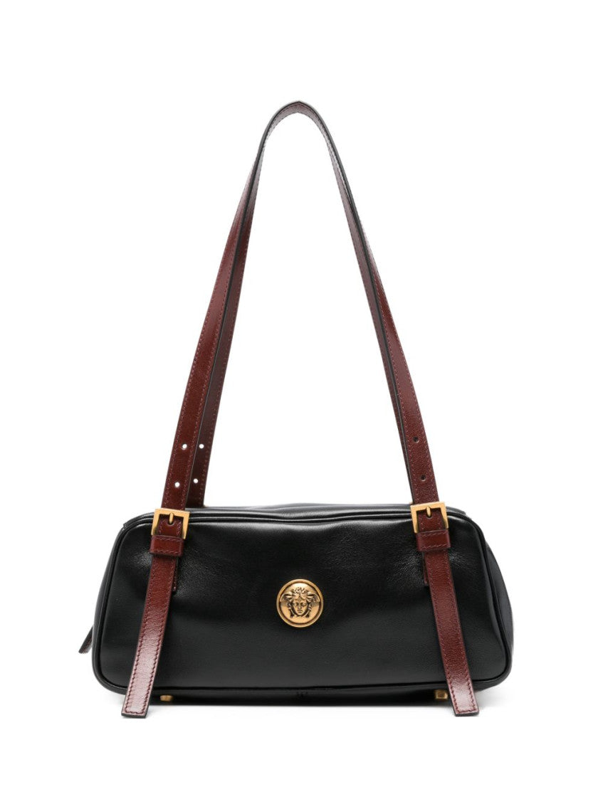 Black Medusa Medium Shoulder Bag 1