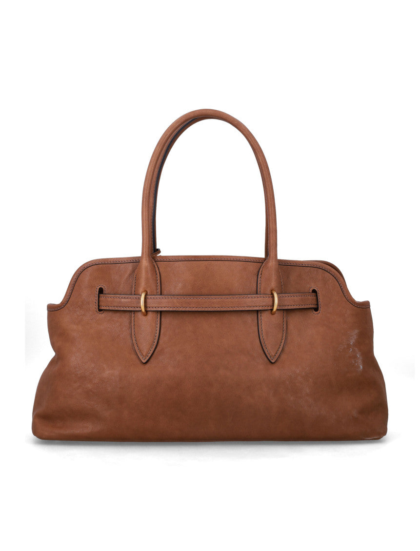 Brown Aventure Large Shoulder Bag 3
