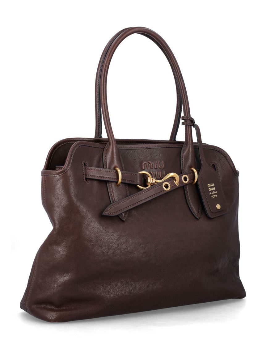 Brown Aventure Large Tote 2