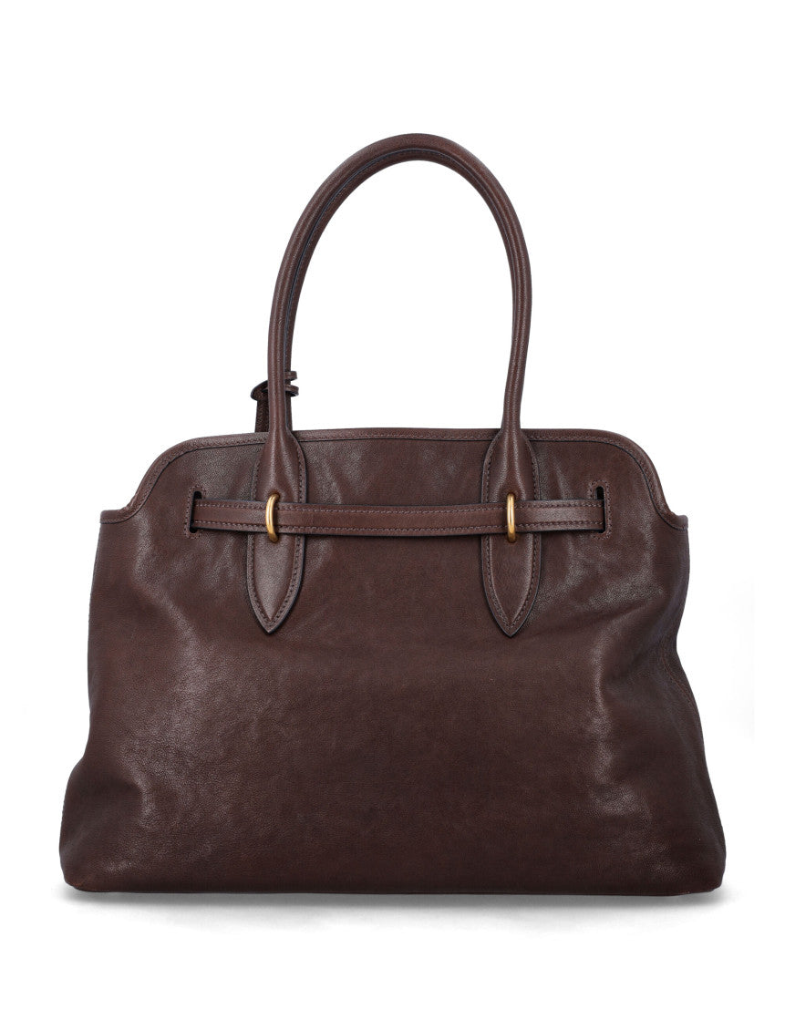 Brown Aventure Large Tote 3