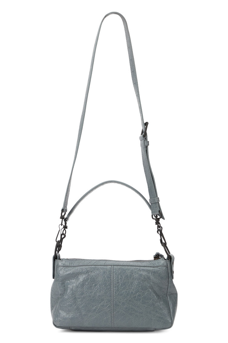 Grey Le City Moto Mini Shoulder Bag 3