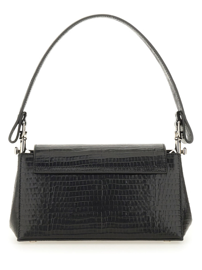Black Hazel Medium Shoulder Bag 3