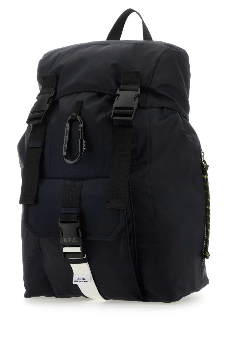 Navy blue Trek backpack 2