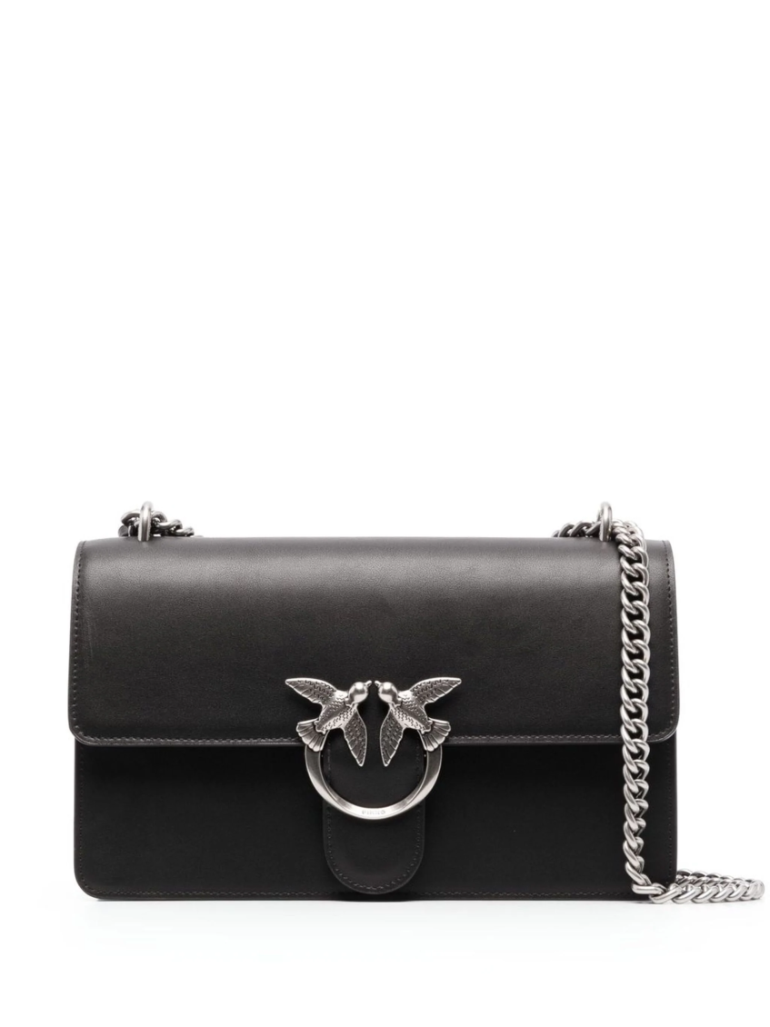 Black Classic Love Icon Crossbody Bag 1