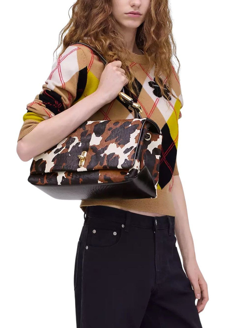 Multicolor Dual Large Shoulder Bag 3