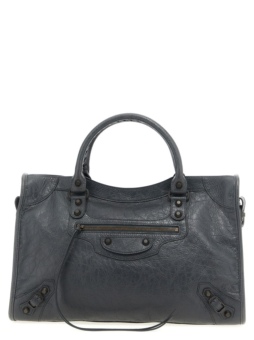Black Le City Medium Satchel 1