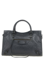 Black Le City Medium Satchel 1