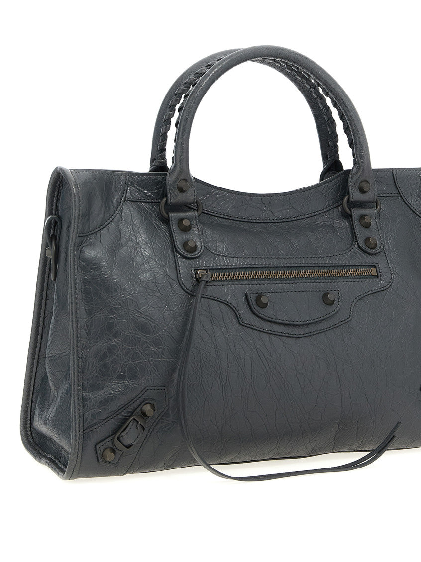Black Le City Medium Satchel 3