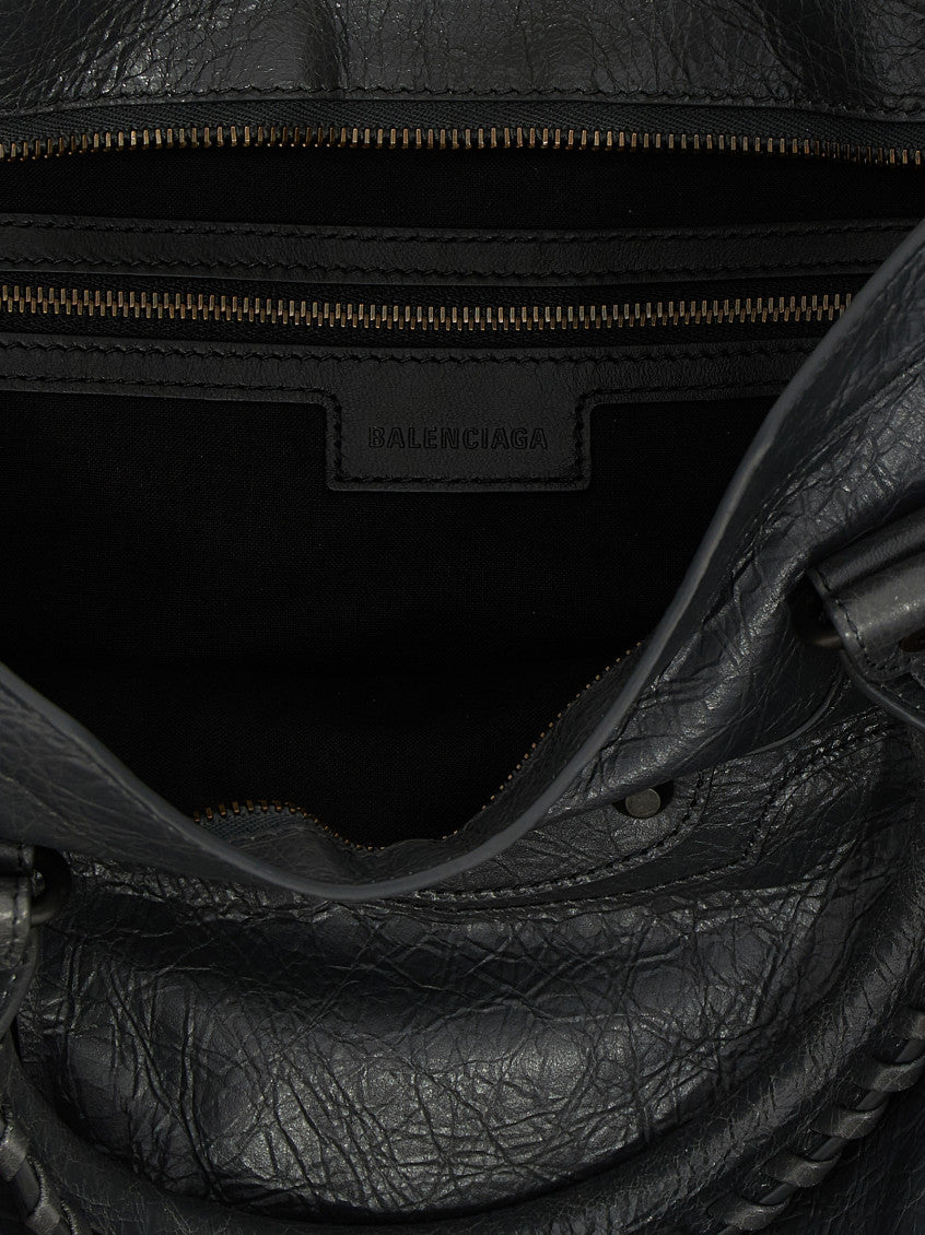 Black Le City Medium Satchel 4