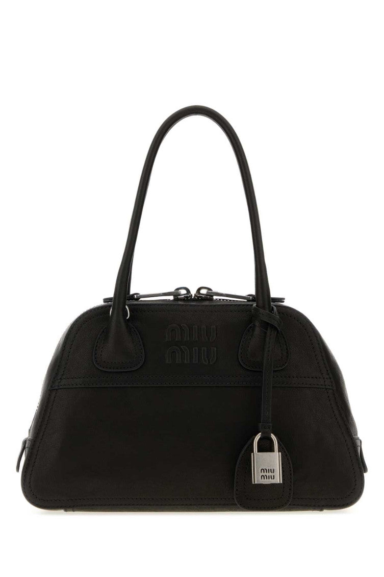 Black Vivant Medium Shoulder Bag 1