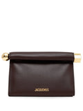 Brown Rond Carre Clutch 1