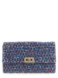 Blue Rockstud Spike Small Crossbody Bag 1