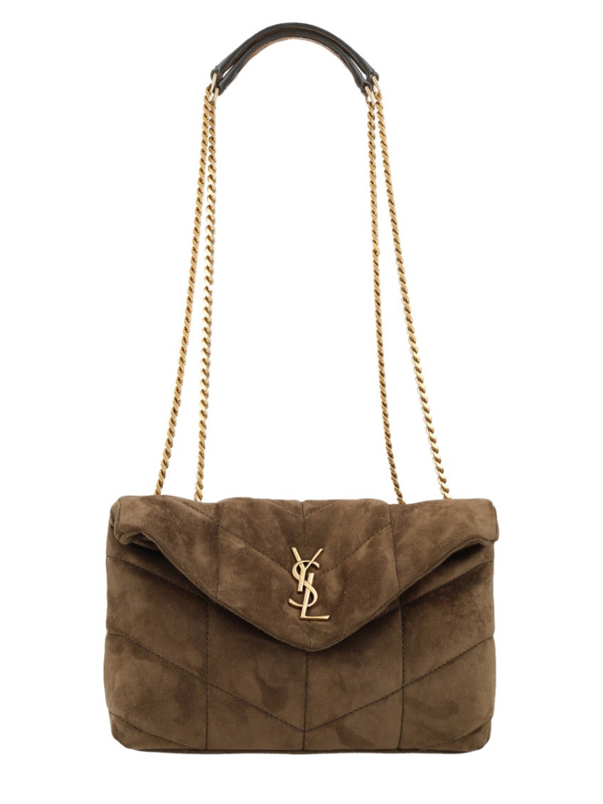 Light Musk Puffer Small Shoulder Bag 1