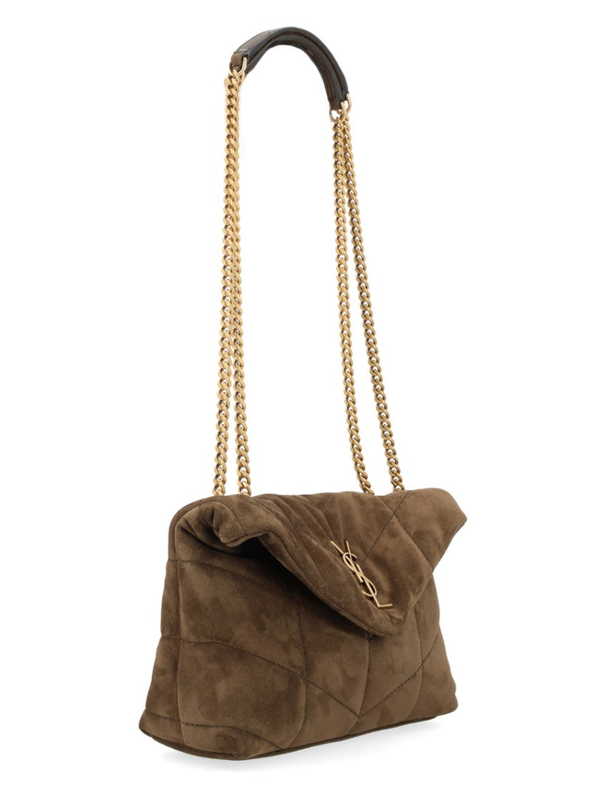 Light Musk Puffer Small Shoulder Bag 2