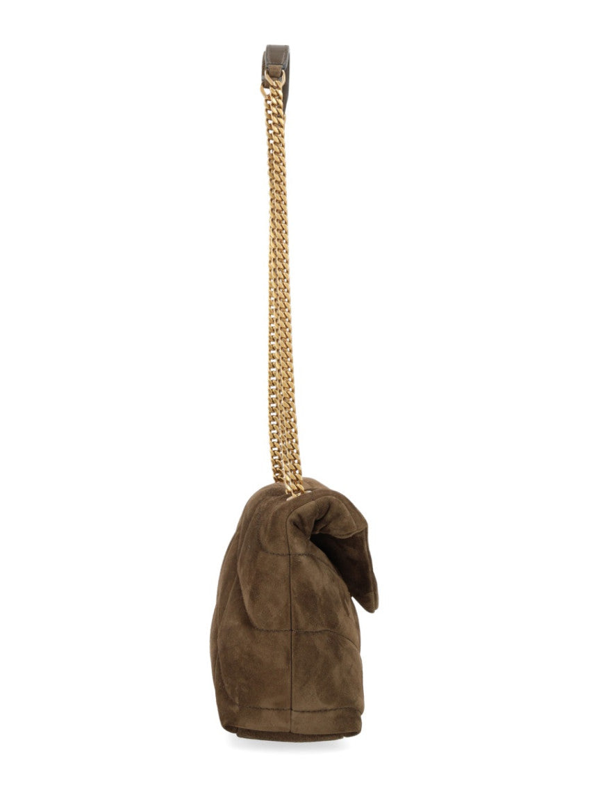 Light Musk Puffer Small Shoulder Bag 3