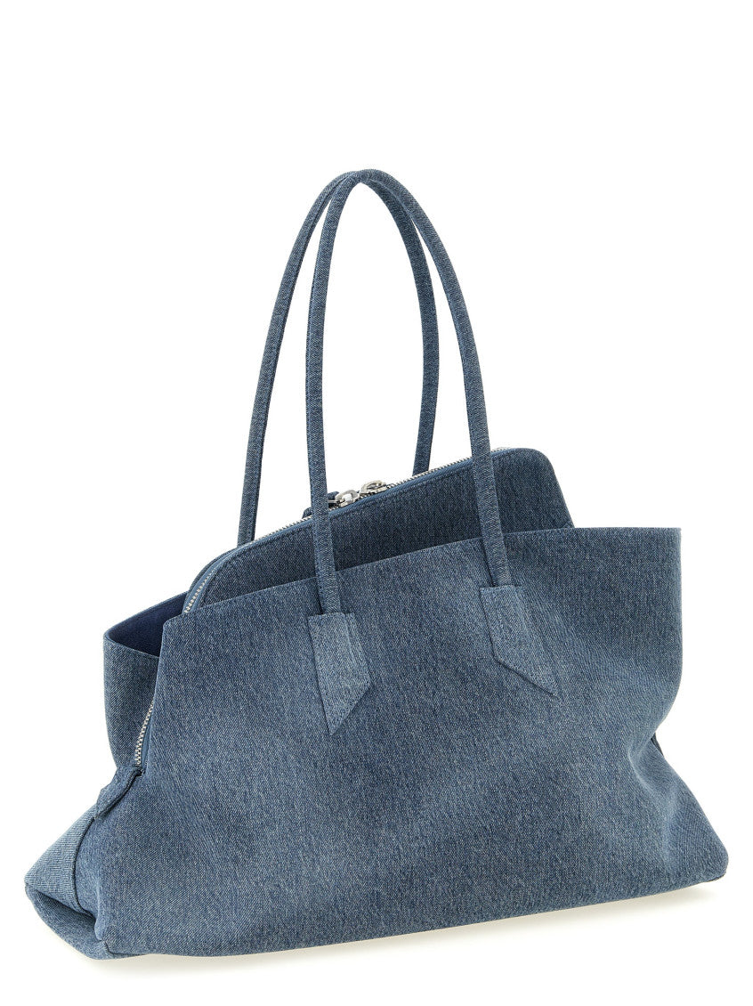 Blue La Passeggiata Medium Shoulder Bag 2